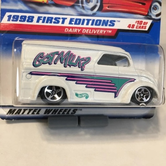 hot wheels dairy delivery